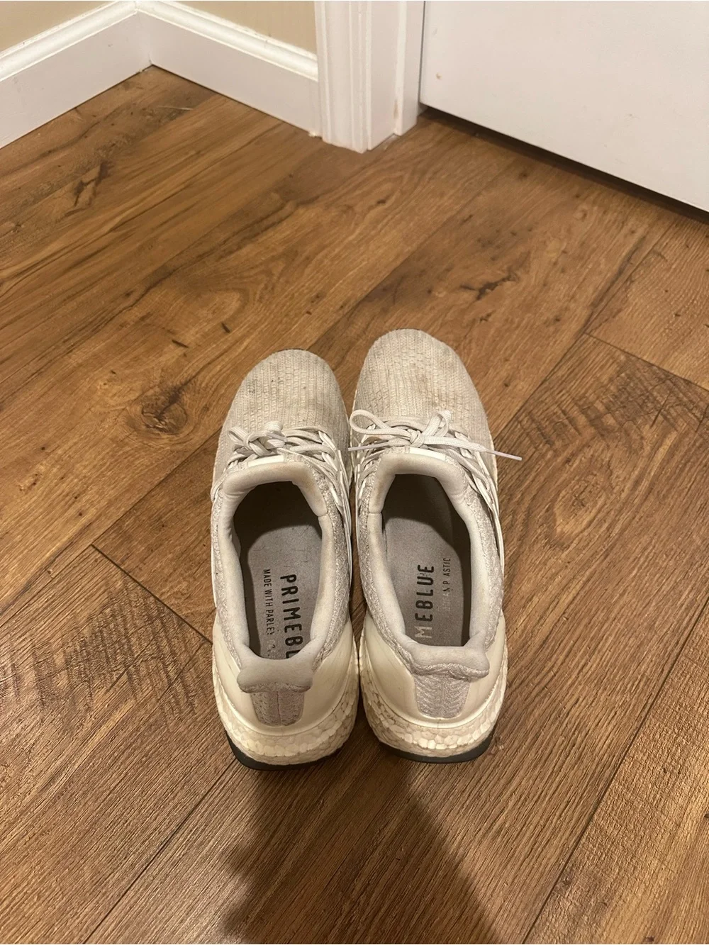 adidas Ultra Boost Triple White: Size 10